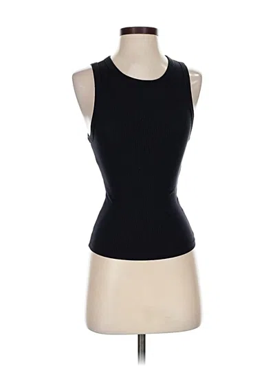 Pre-owned Wilfred Free Tank Top Black Halter Neckline Tops