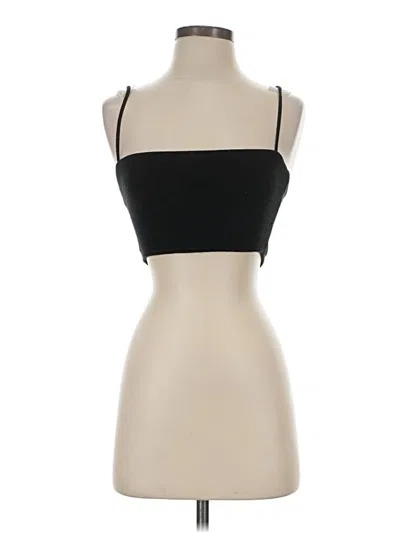 Pre-owned Wilfred Free Tank Top Black Strapless Neckline Tops