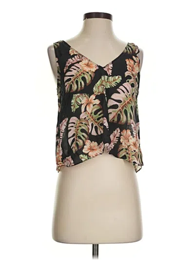 Pre-owned Wilfred Free Tank Top Black Strapless Neckline Tops