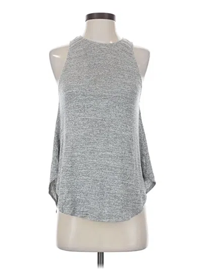Pre-owned Wilfred Free Tank Top Gray Halter Neckline Tops