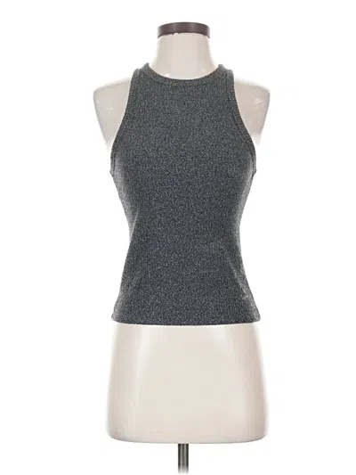 Pre-owned Wilfred Free Tank Top Gray Halter Neckline Tops