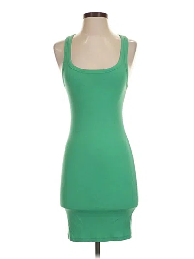 Pre-owned Wilfred Free Tank Top Green Strapless Neckline Tops