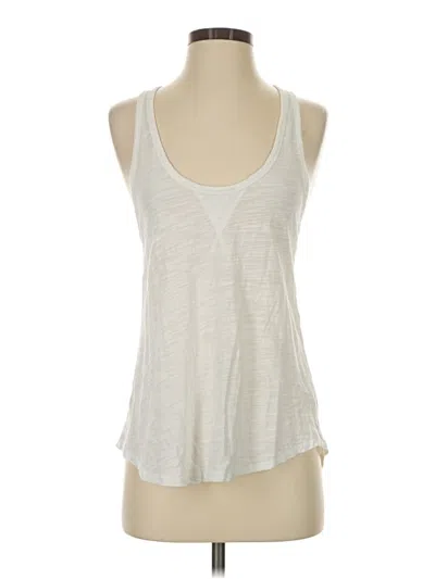 Pre-owned Wilfred Free Tank Top Ivory Halter Neckline Tops