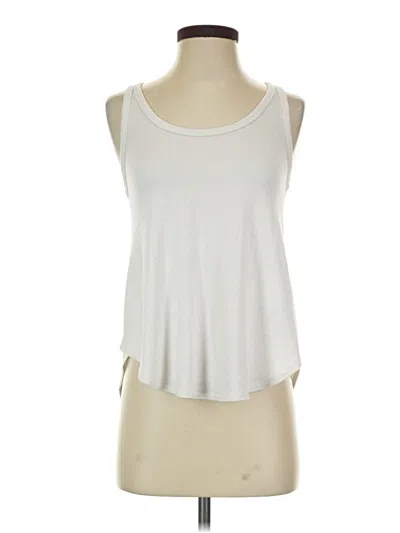 Pre-owned Wilfred Free Tank Top Ivory Strapless Neckline Tops