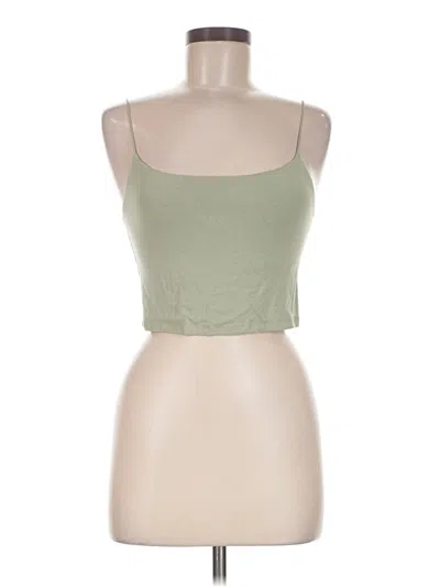 Pre-owned Wilfred Free Tube Top Green Strapless Neckline Tops