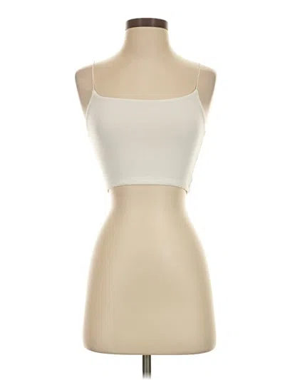 Pre-owned Wilfred Free Tube Top Ivory Strapless Neckline Tops