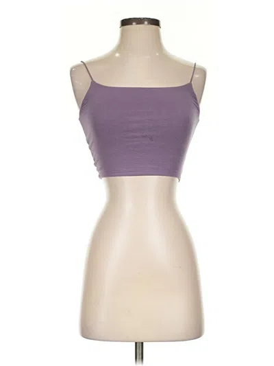 Pre-owned Wilfred Free Tube Top Purple Strapless Neckline Tops