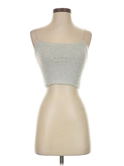 Pre-owned Wilfred Free Tube Top Silver Strapless Neckline Tops