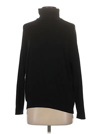 Pre-owned Wilfred Free Turtleneck Sweater In Black