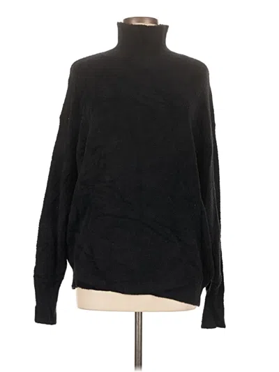 Pre-owned Wilfred Free Turtleneck Sweater In Black