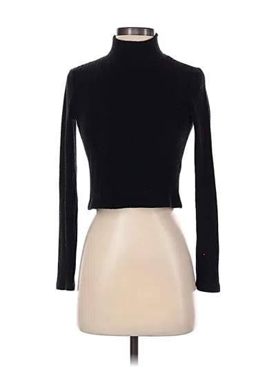 Pre-owned Wilfred Free Turtleneck Sweater In Black