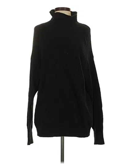 Pre-owned Wilfred Free Turtleneck Sweater In Black