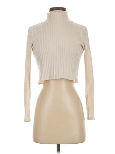 Pre-owned Wilfred Free Turtleneck Sweater In Brown