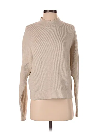 Pre-owned Wilfred Free Turtleneck Sweater In Brown