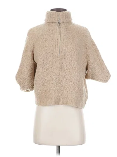 Pre-owned Wilfred Free Turtleneck Sweater In Brown