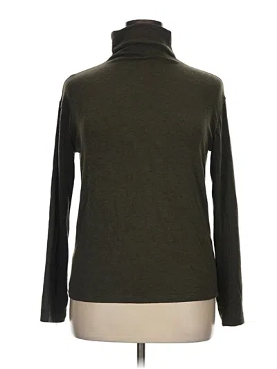 Pre-owned Wilfred Free Turtleneck Sweater In Green