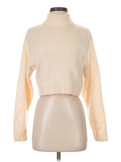 Pre-owned Wilfred Free Turtleneck Sweater In Ivory