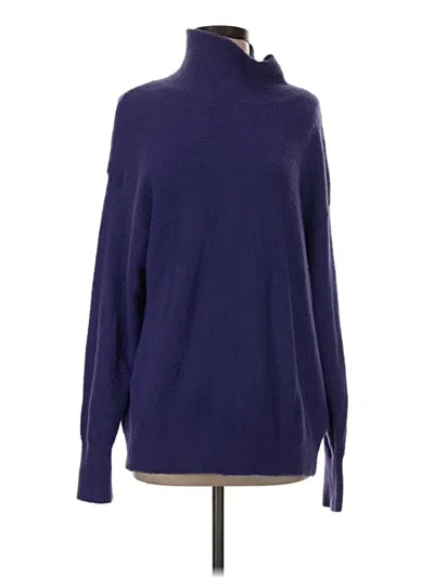 Pre-owned Wilfred Free Turtleneck Sweater In Purple