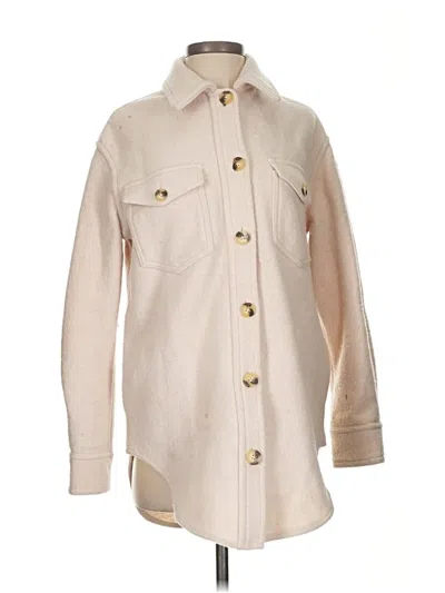 Pre-owned Wilfred Free Wool Cardigan Sweater In Brown