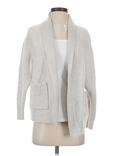 Pre-owned Wilfred Free Wool Cardigan Sweater In Gray