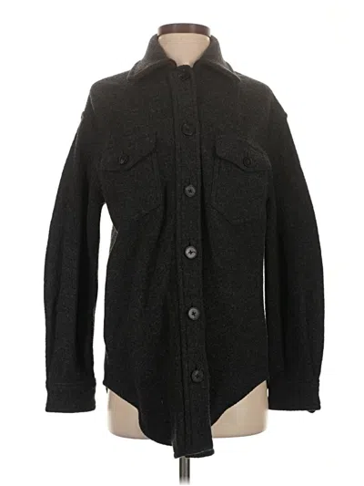 Pre-owned Wilfred Free Wool Coat In Black