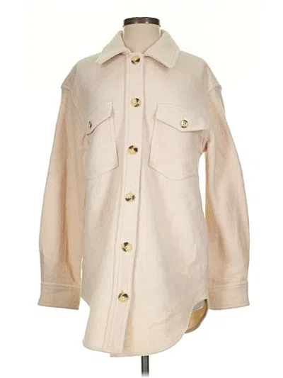 Pre-owned Wilfred Free Wool Coat In White
