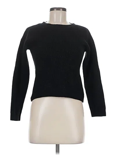 Pre-owned Wilfred Free Wool Pullover Sweater In Black
