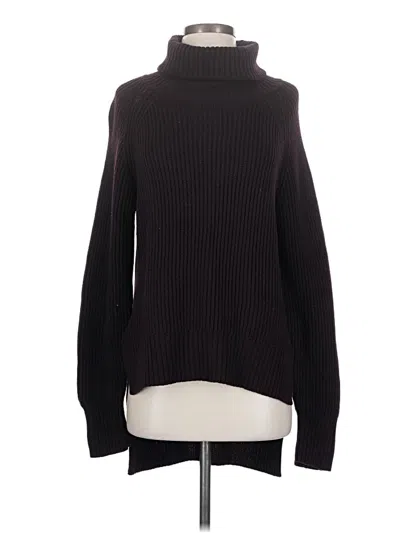 Pre-owned Wilfred Free Wool Pullover Sweater In Black