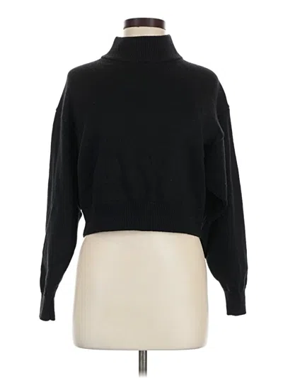Pre-owned Wilfred Free Wool Pullover Sweater In Black
