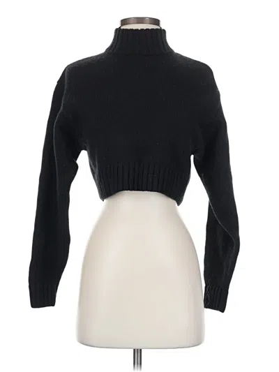 Pre-owned Wilfred Free Wool Pullover Sweater In Black
