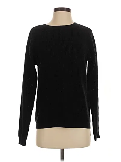 Pre-owned Wilfred Free Wool Pullover Sweater In Black