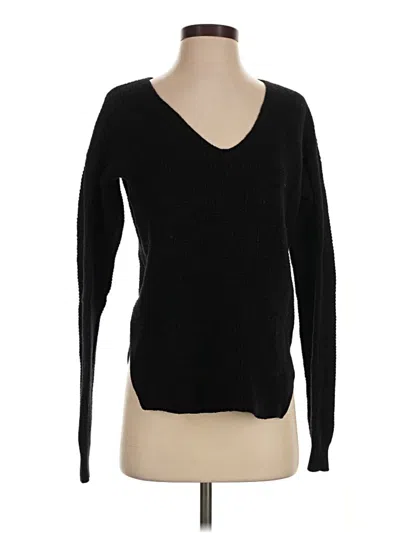 Pre-owned Wilfred Free Wool Pullover Sweater In Black