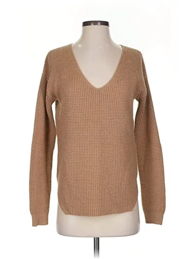 Pre-owned Wilfred Free Wool Pullover Sweater In Brown