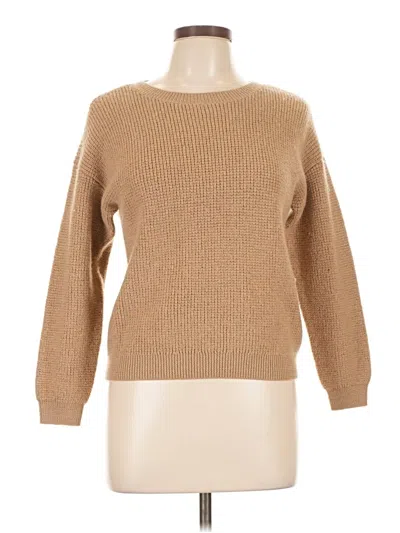 Pre-owned Wilfred Free Wool Pullover Sweater In Brown