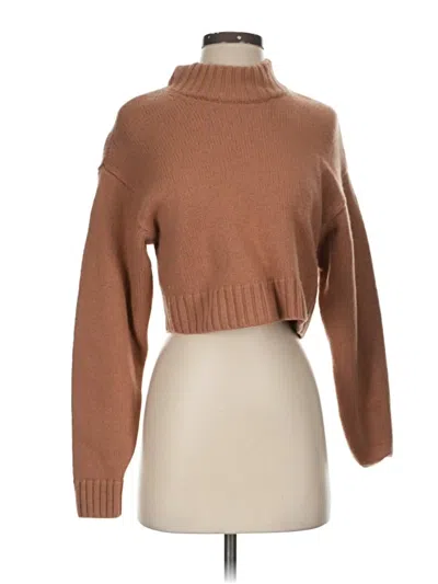 Pre-owned Wilfred Free Wool Pullover Sweater In Brown