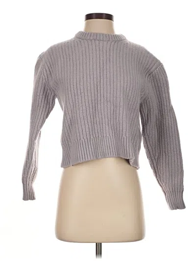 Pre-owned Wilfred Free Wool Pullover Sweater In Gray