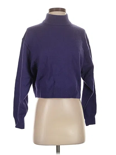 Pre-owned Wilfred Free Wool Pullover Sweater In Purple