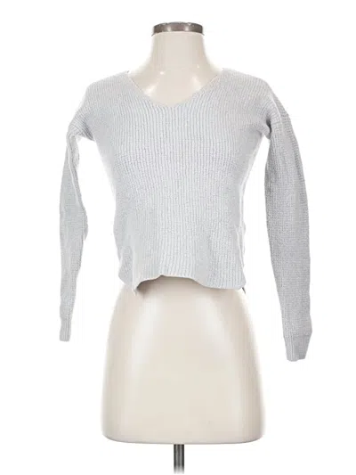 Pre-owned Wilfred Free Wool Pullover Sweater In Silver