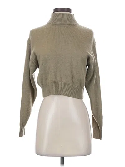 Pre-owned Wilfred Free Wool Pullover Sweater In Tan