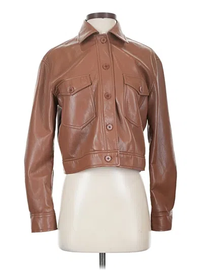 Pre-owned Wilfred Jacket In Brown