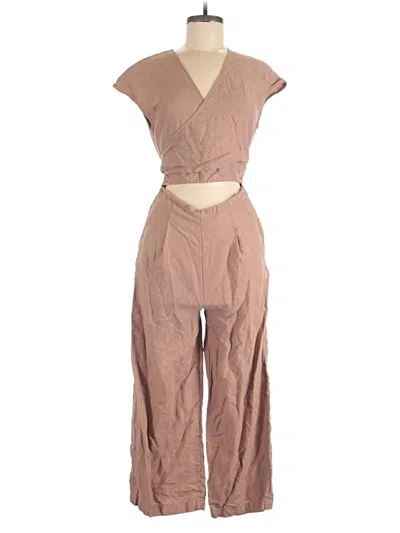Pre-owned Wilfred Jumpsuit In Brown
