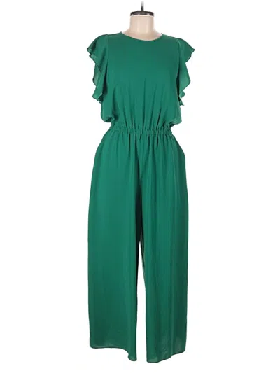 Pre-owned Wilfred Jumpsuit In Green