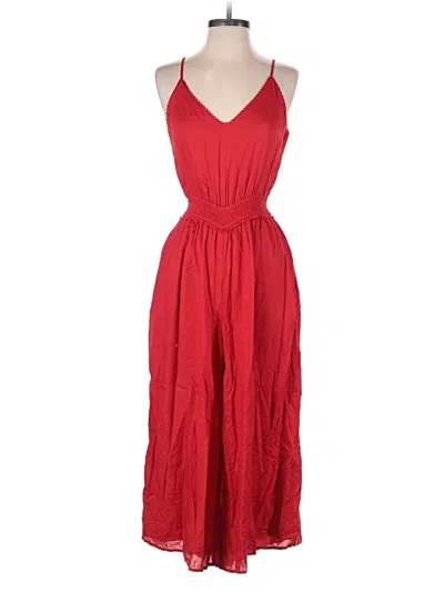 Pre-owned Wilfred Jumpsuit In Red