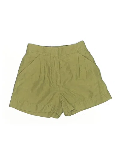 Pre-owned Wilfred Khaki Shorts In Green