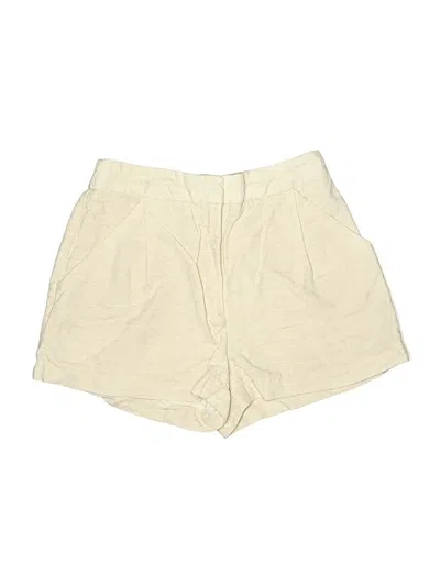 Pre-owned Wilfred Khaki Shorts In Ivory