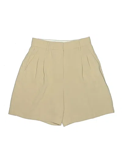 Pre-owned Wilfred Khaki Shorts In Tan