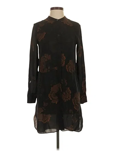Pre-owned Wilfred Kimono In Brown