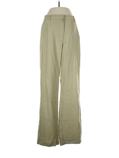 Pre-owned Wilfred Linen Pants In Green