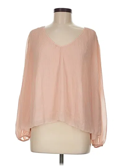 Pre-owned Wilfred Long Sleeve Blouse In Pink