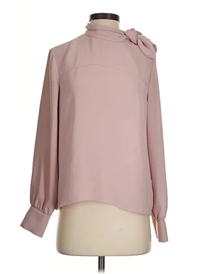 Pre-owned Wilfred Long Sleeve Blouse In Pink